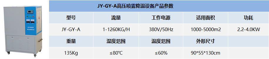 噴霧降溫設備 JY-GY-A